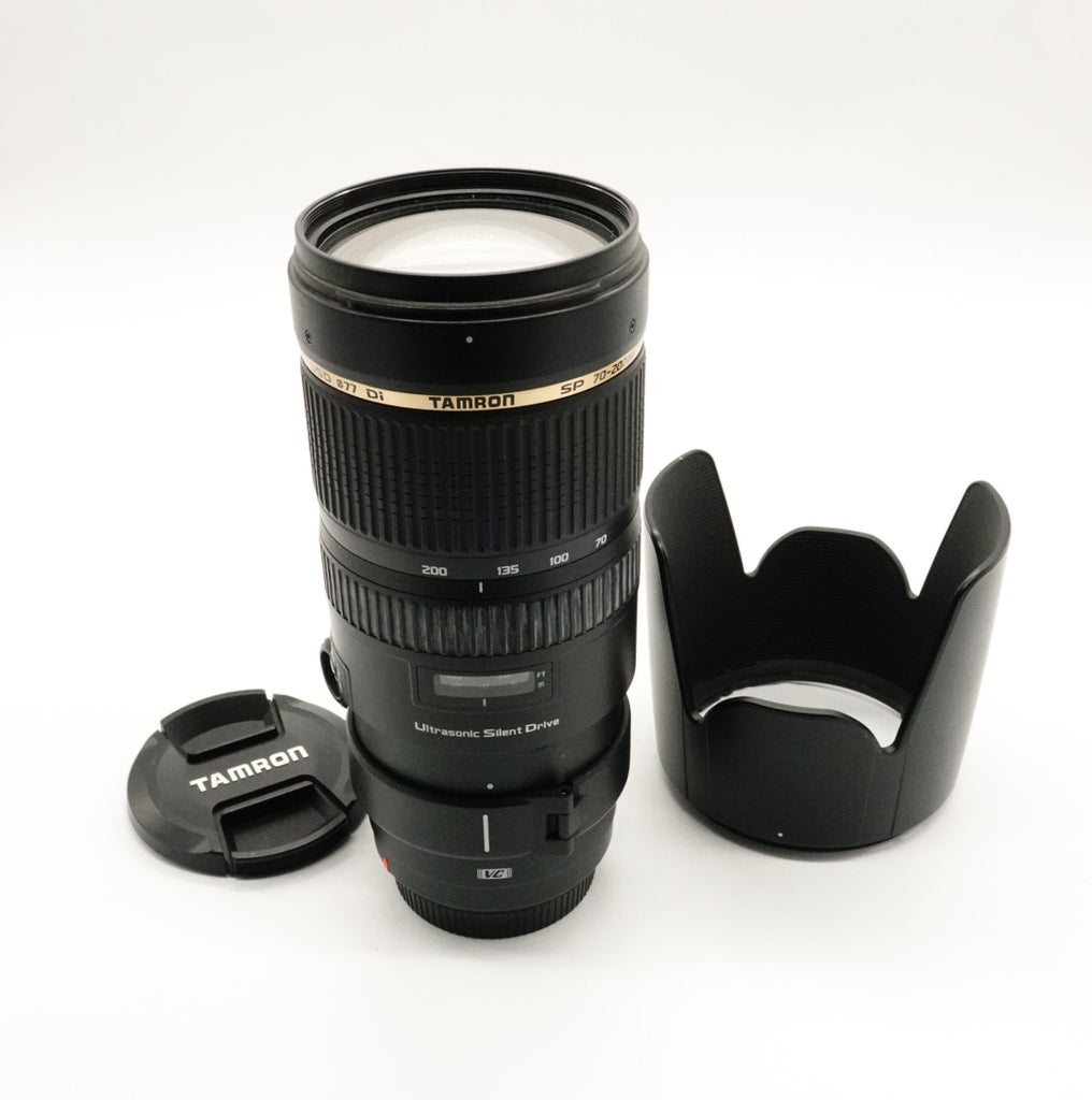 Pre-Owned Tamron SP 70-200mm f/2.8 for Canon EF with Caps & Hood 016919 [Fungus]