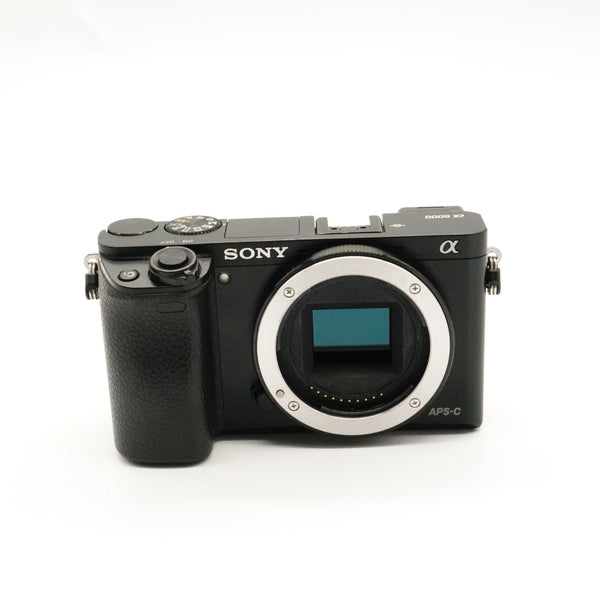 Pre-Owned Sony A6000 Mirrorless Camera w/Charger Strap & Battery 4526691