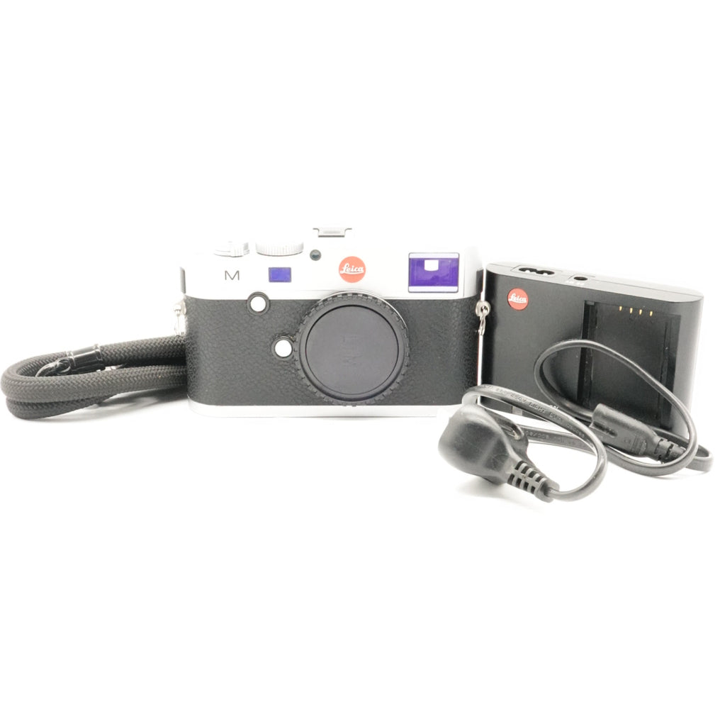Pre-Owned Leica M Digital Camera Silver (Typ240) W/box, and accessories SN:4786510 (Second Hand)