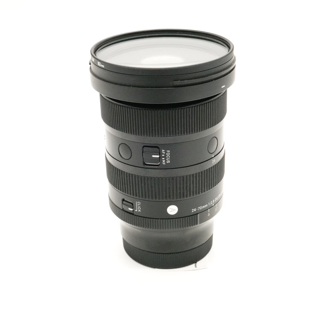 Pre-Owned Sigma 24-70mm f/2.8 II Art DG DN L Mount w/Caps, Hood SN:58330120 (Second Hand)