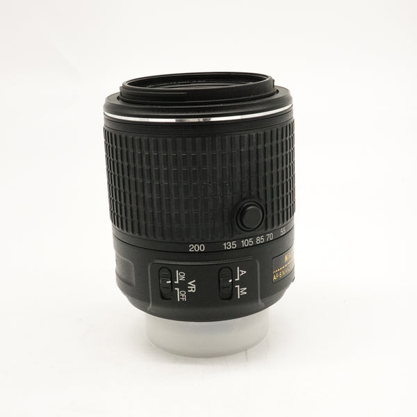 Pre-Owned Nikon AF-S NIKKOR 55-200mm F/4-5.6G II ED Lens With Caps & Hood SN: 20412433 (Second Hand)