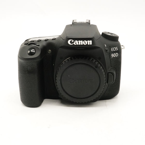 Pre-Owned Canon EOS 90D DSLR Body In Box With Battery, Charger, Strap, Manual SN: 175053000615 (Second Hand)