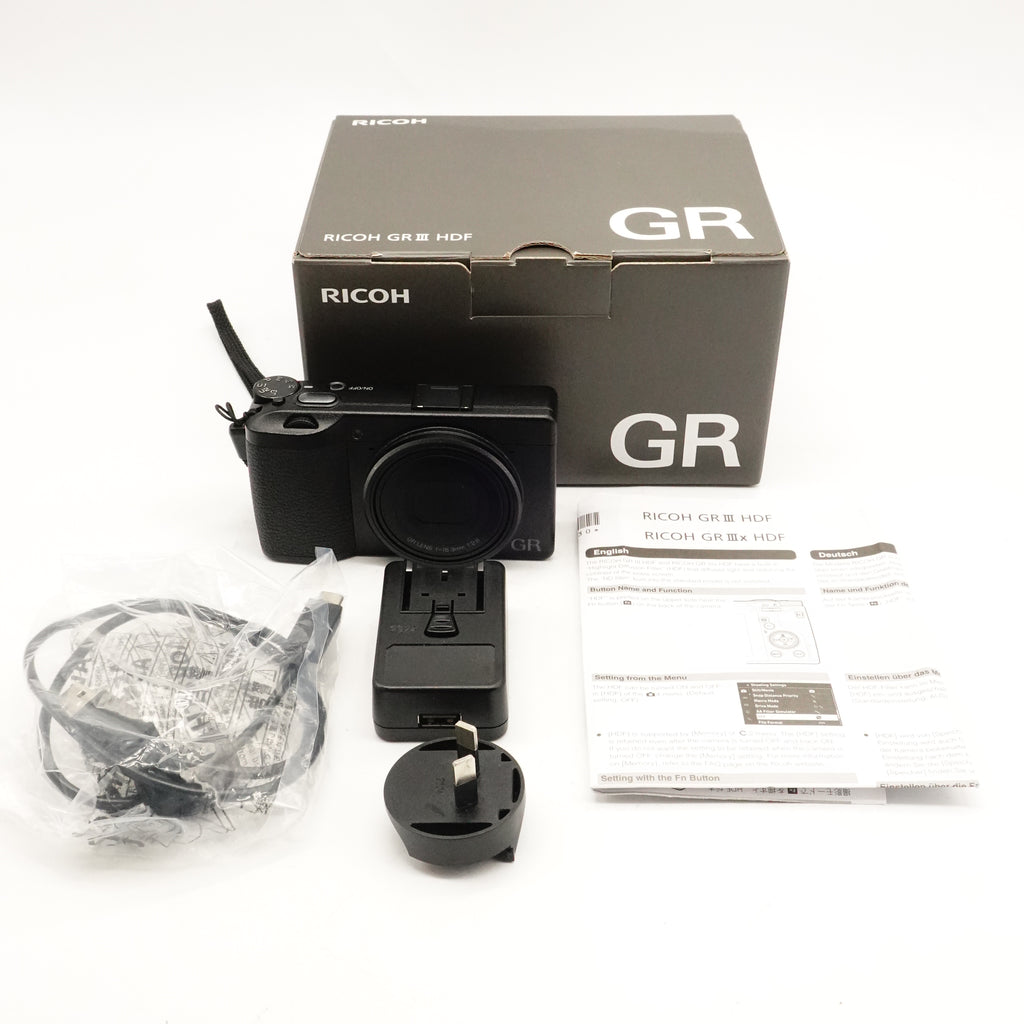 Pre-Owned Ricoh GR IIIX HDF With Box, Charger & Battery SN: 4014509 (Second Hand)