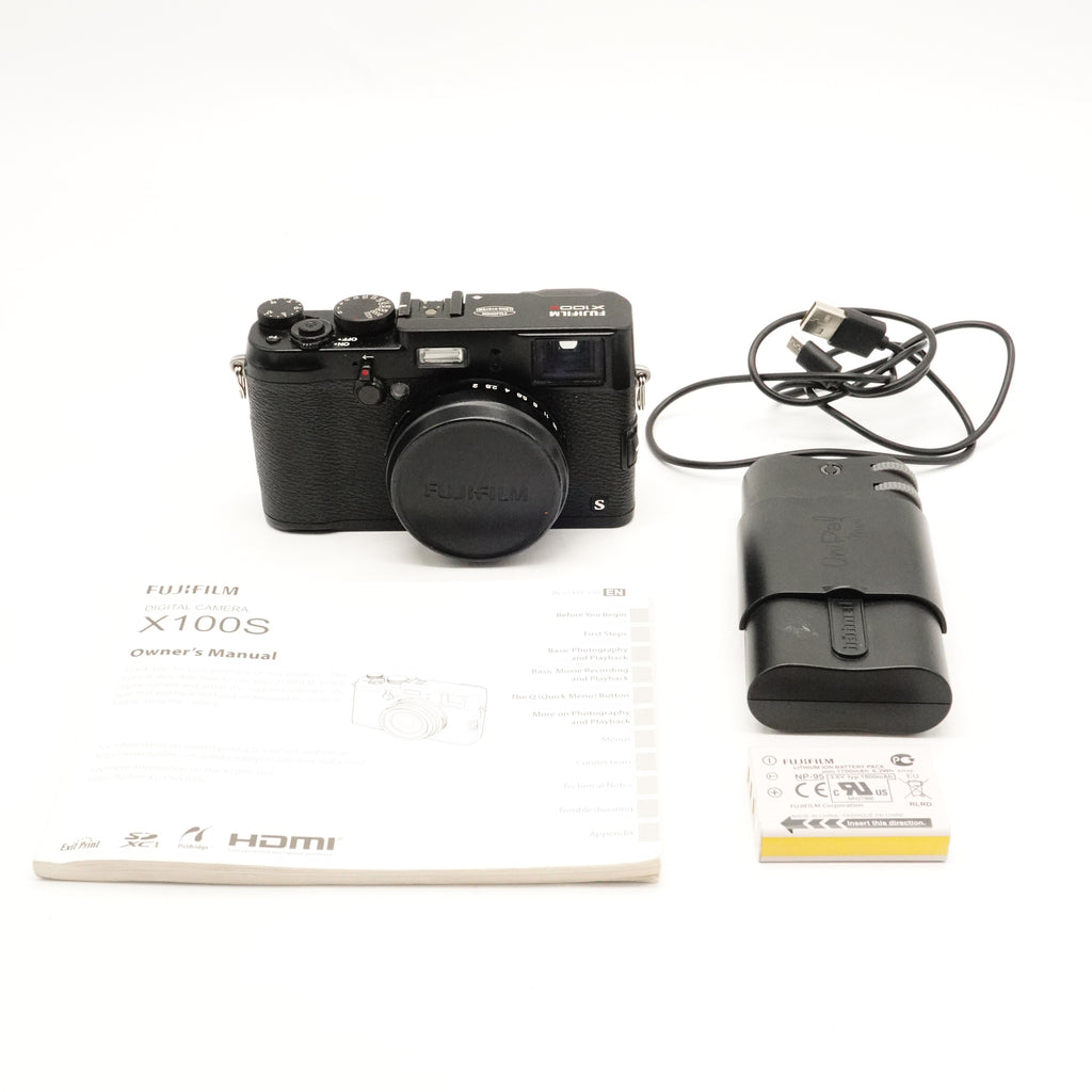 Pre-Owned Fujifilm X100S Compact Camera With Battery, Charger & Font Cap SN: 43M50247 (Second Hand)