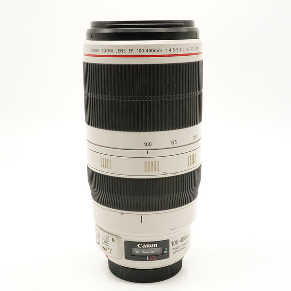 Pre-Owned Canon EF 100-400mm f/4.5-5.6L IS II USM Lens With Case Caps & Tripod Collar SN: 3510004638 [Front Scratch] (Second Hand)
