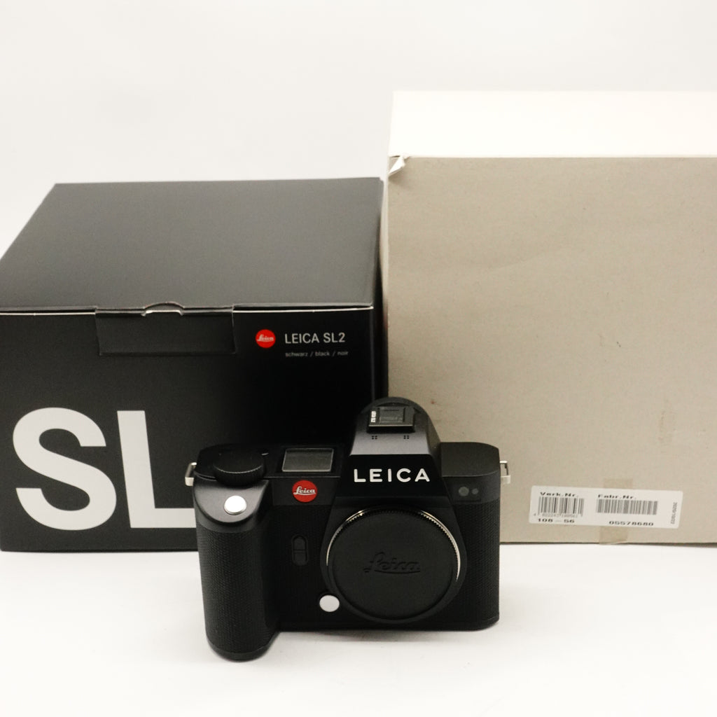 Pre-Owned Leica SL2 Digital Camera Black Mint in Box SN: 5578680 (Second Hand)