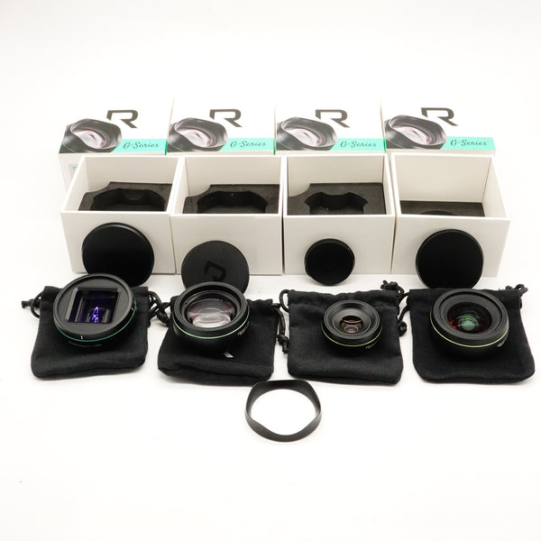 Pre-Owned Reeflex iPhone 15 Pro Max Photography Kit - Case, Boxes, 67mm Filter Adaper, ND8, ND16, CPL, Anamorphic 1.33x, Wide Angle 110°, Telephoto 2x, Macro 10x Lenses (Second Hand)