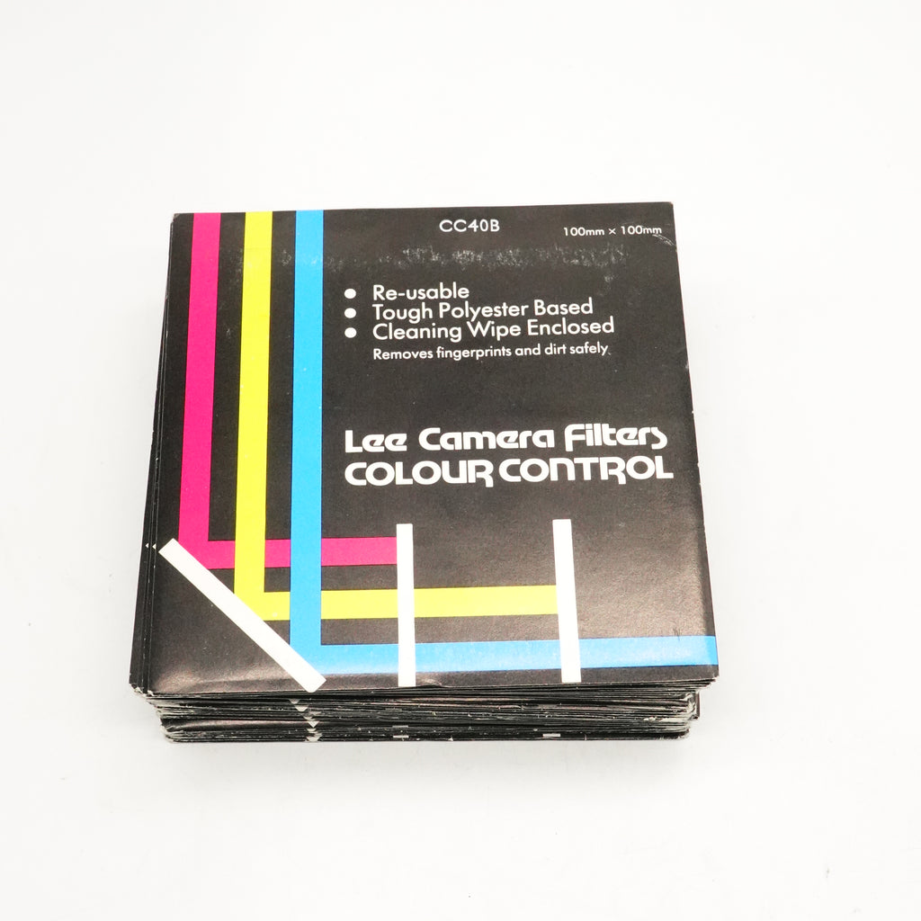 Pre-Owned Lee Filters 100mm X 100mm Re-Usable Polyester Filters - Set of 23 (Second Hand)