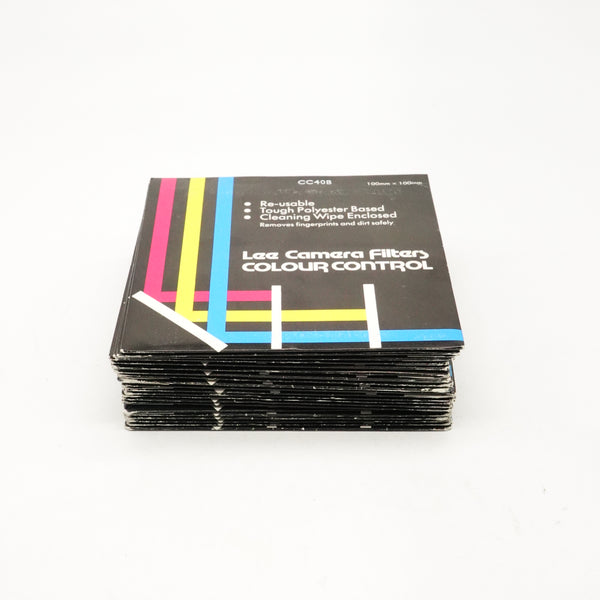 Pre-Owned Lee Filters 100mm X 100mm Re-Usable Polyester Filters - Set of 23 (Second Hand)