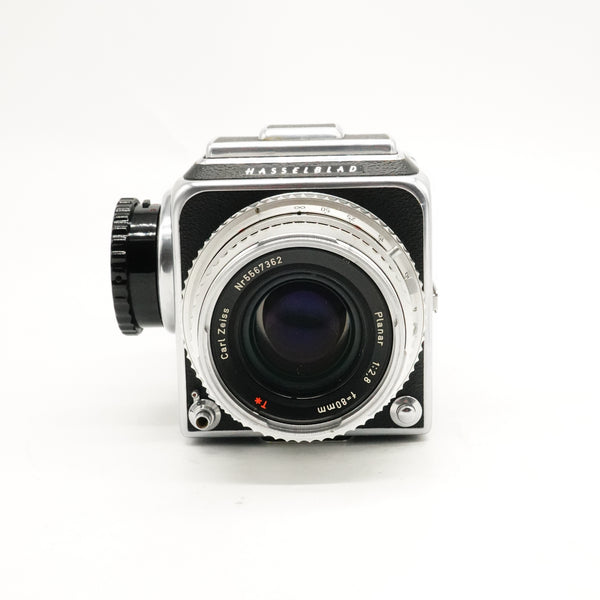 Pre-Owned Hasselblad 500c/80mm/a12 kit (Serviced) With Front Lens Cap SN: TR84369/5567362/UT496995 (Second Hand)