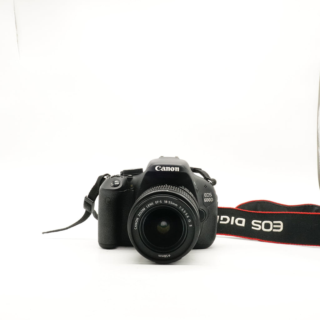 Pre-Owned Canon EOS 600D DSLR Body With EF-S 18-55mm f/3.5-5.6 IS ii  Battery & Charger SN: 073053005631/7606635887 (Second Hand)