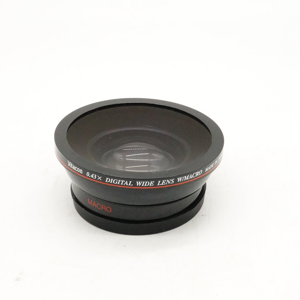 Pre-Owned Vitacon 0.43x Digital Wide Lens Adapter 58mm Mount (Second Hand)