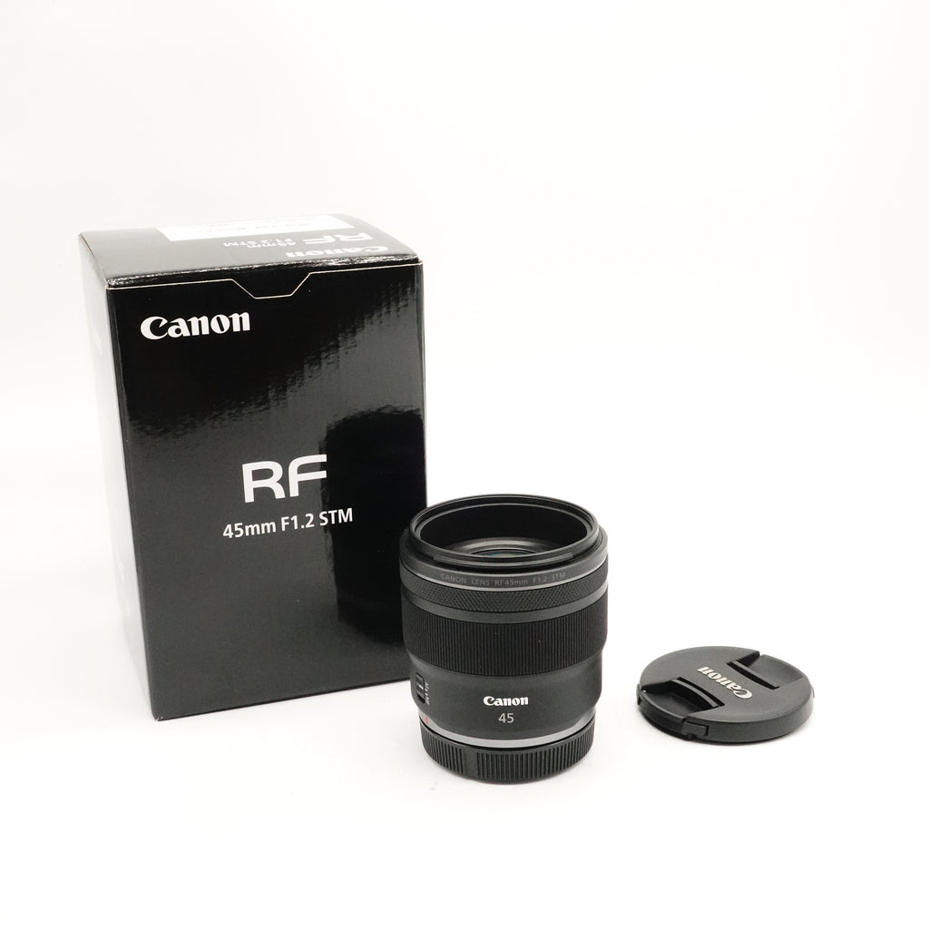 Pre-Owned Canon RF 45mm f/1.2 STM Lens With Box As New SN: 1631502471 (Second Hand)