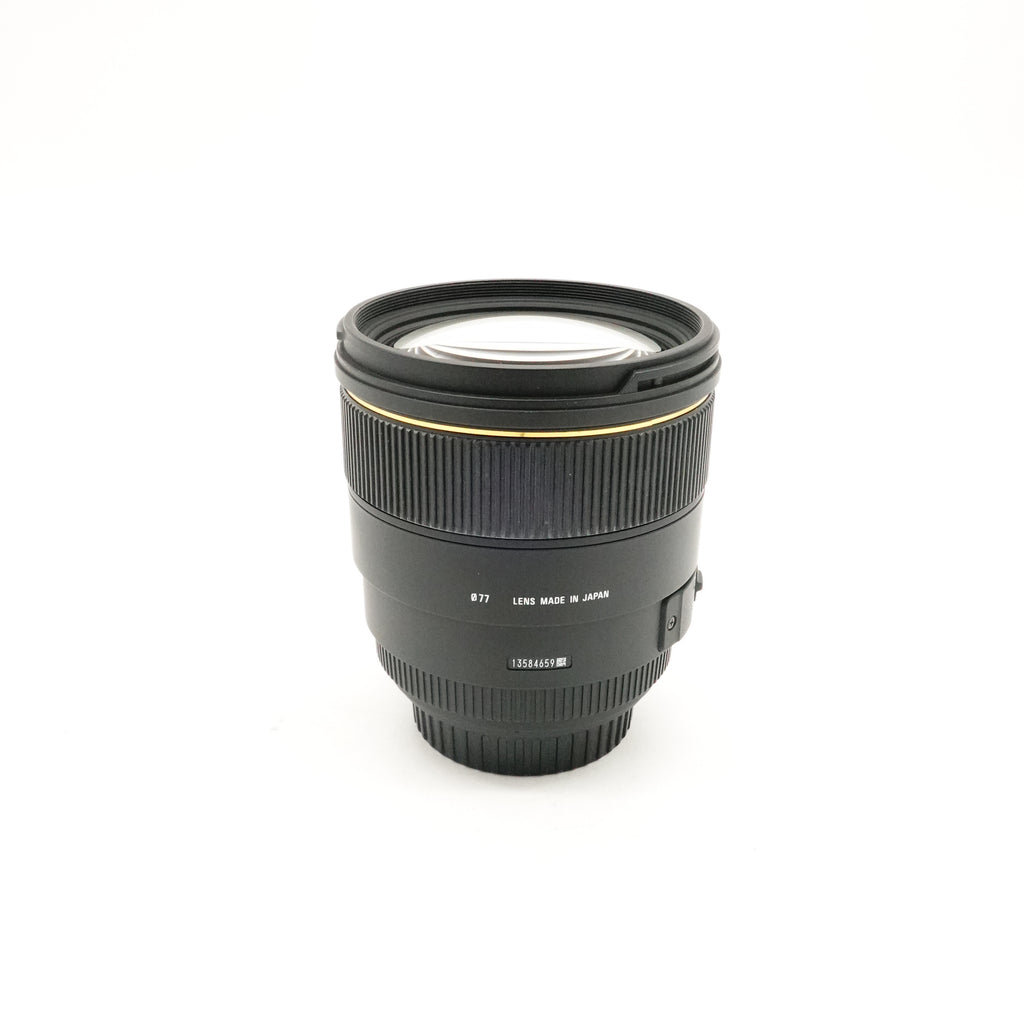 Pre-Owned Sigma  85mm f/1.4 DG HSM Art Lens for Canon with Hood, caps 13584659