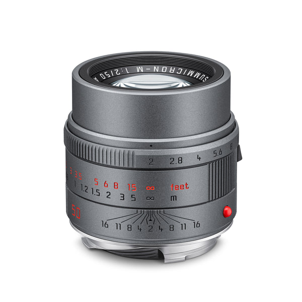 Leica APO-SUMMICRON-M 50mm f2 ASPH. Lens - Metal Gray