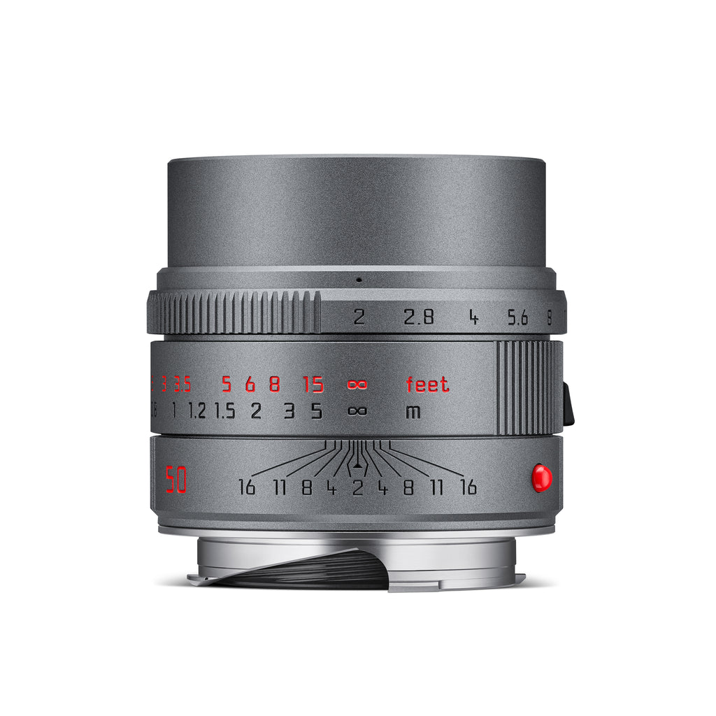 Leica APO-SUMMICRON-M 50mm f2 ASPH. Lens - Metal Gray