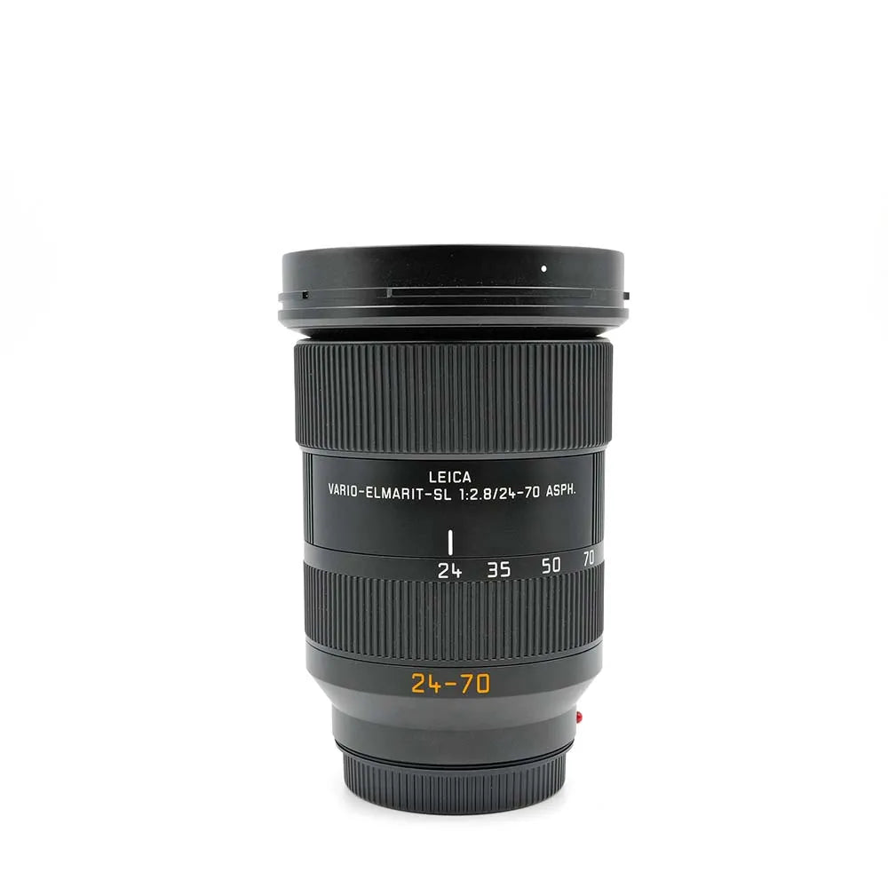 Pre-Owned LEICA Vario-Elmarit-SL 24-70mm f/2.8 Lens with Box, Hood, Pouch SN: 52201 (Second-Hand)