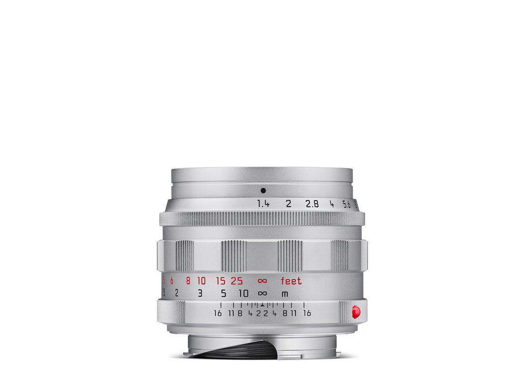 Leica Summilux-M 50mm f/1.4 Lens (Leica M, Silver, 2025 Version)