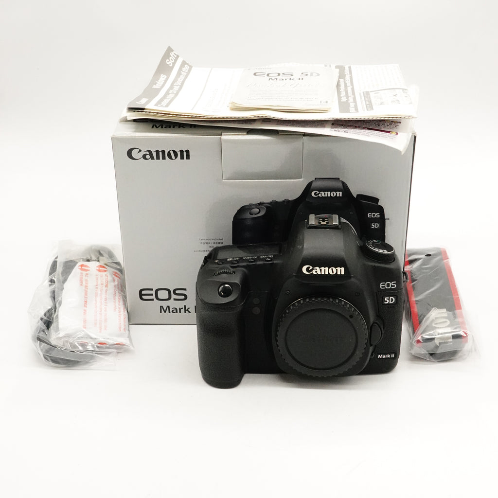 Pre-Owned Canon EOS 5D Mark II DSLR Body With Box, Battery, Charger SN: 3331607284 (Second Hand)