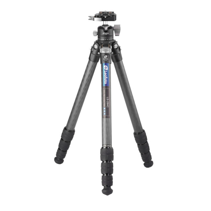 Leofoto LS-284C Ranger Series 4 Section Carbon Fibre Tripod with LH-30LR Ball Head