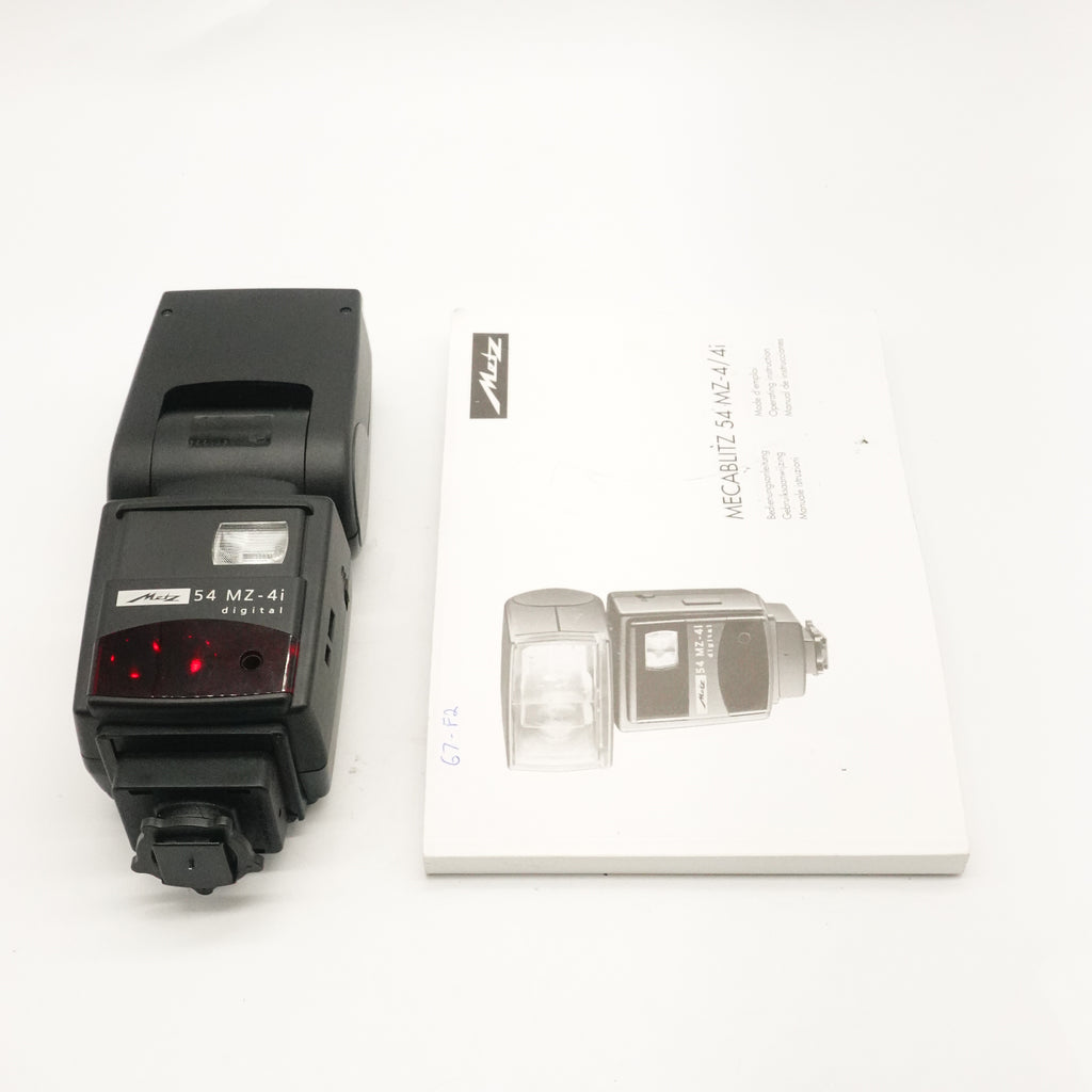 Pre-Owned Metz 54MZ-4i Flash with Single Contact Shoe Adapter With Manual SN: 255112 (Second Hand)