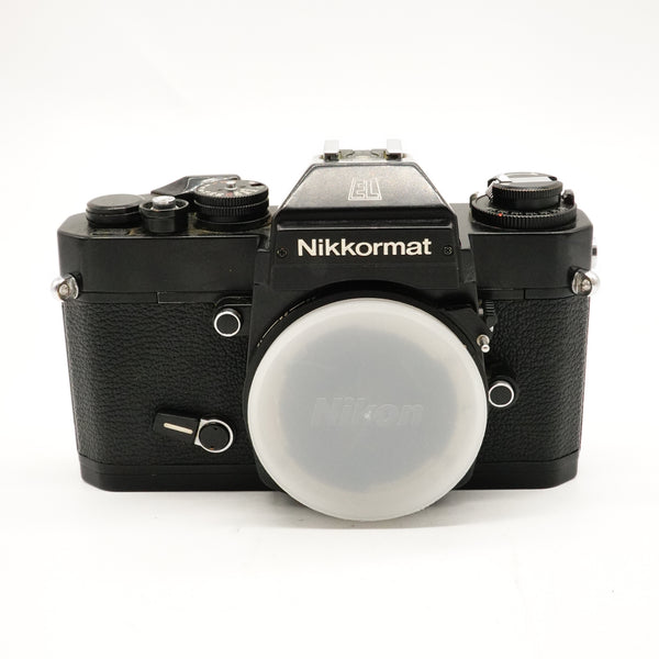 Pre-Owned Nikon Nikkormat EL 35mm Film SLR  With Manual, Strap & Cap SN: 5583847 (Second Hand)