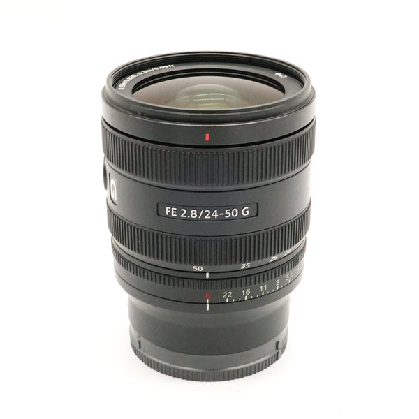 Pre-Owned Sony FE 24-50mm f/2.8 G Lens With Caps, Hood SN: 6378046 (Second Hand)