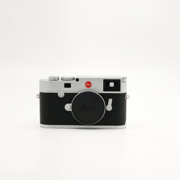 Pre-Owned Leica  M10-R Digital Camera Silver With Box, Battery, Charger, Manuals SN: 05618724 (Second Hand)