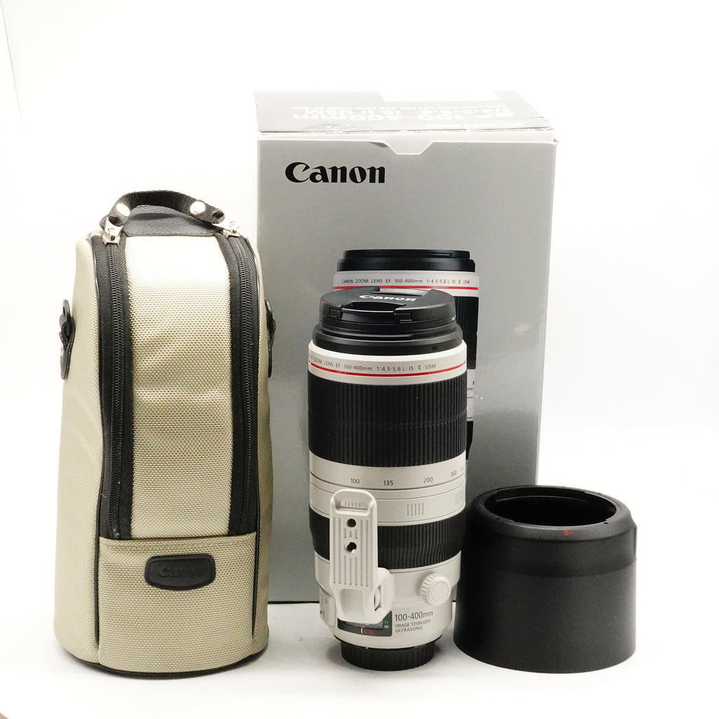 Pre-Owned Canon EF 100-400mm f/4.5-5.6L IS II USM Lens With Hood, Box, F&R Caps SN: 4010001254 (Second Hand)