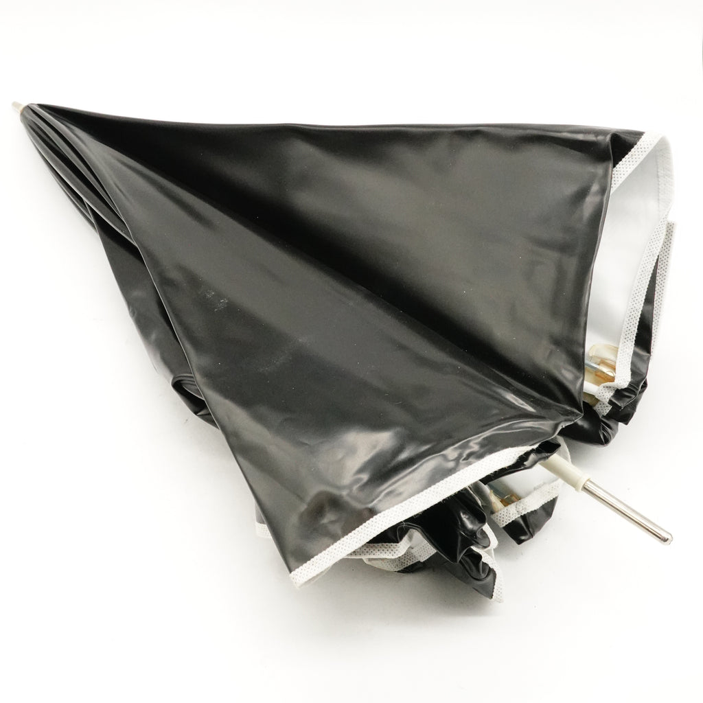 Pre-Owned CE 90cm White/Silver Umbrella (Second Hand)