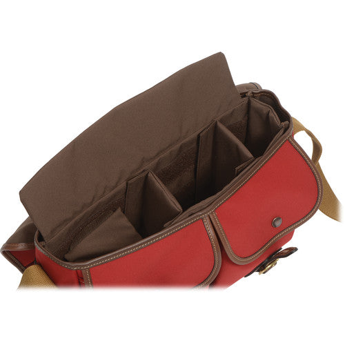 Billingham Hadley Pro Camera Bag - Burgundy Canvas / Chocolate Leather