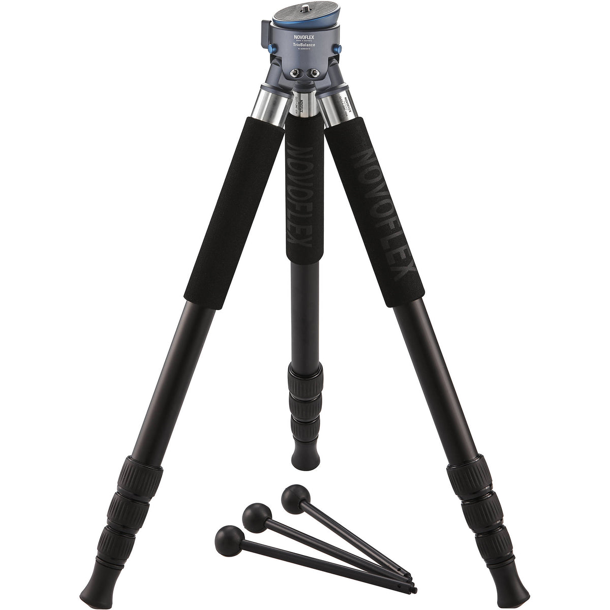 Novoflex TRIOBALC2840 Triobalance Kit W/ 4-Section Carbon Fibre Legs A ...