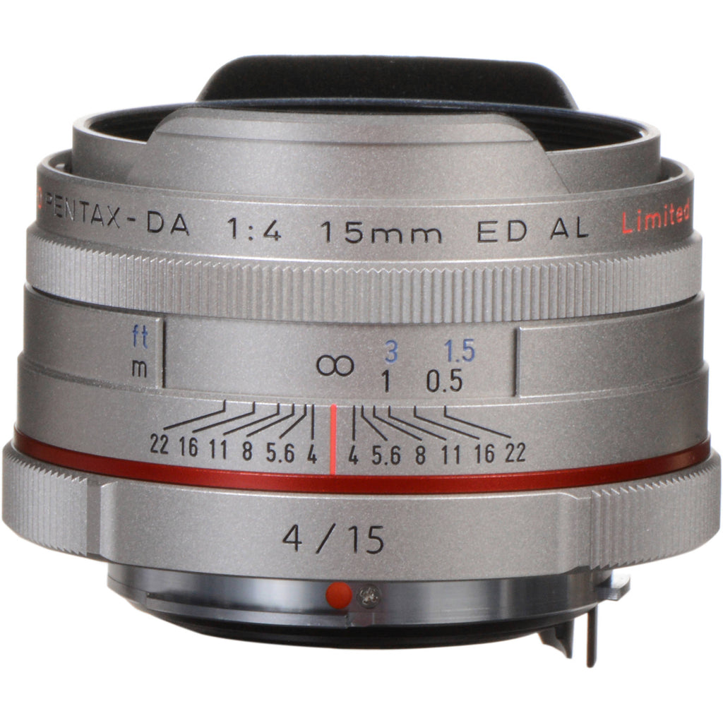 Pentax HD Pentax DA 15mm f/4 ED AL Limited Lens (Silver)
