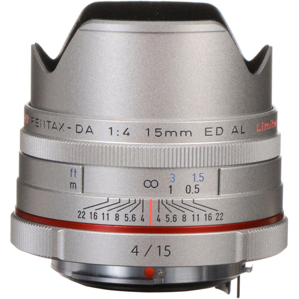 Pentax HD Pentax DA 15mm f/4 ED AL Limited Lens (Silver)