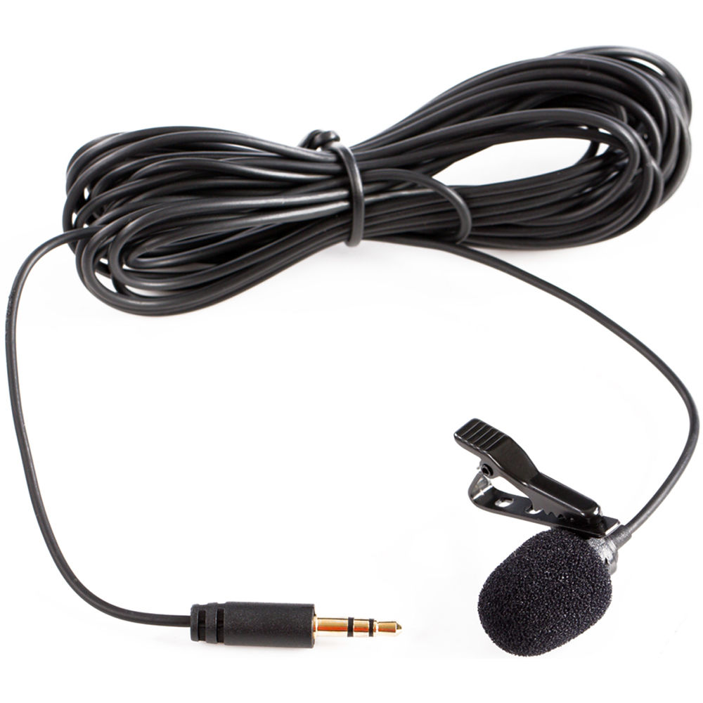 Saramonic SR-XLM1 Omnidirectional Broadcast-Quality Lavalier Microphone with 3.5mm TRS Connector