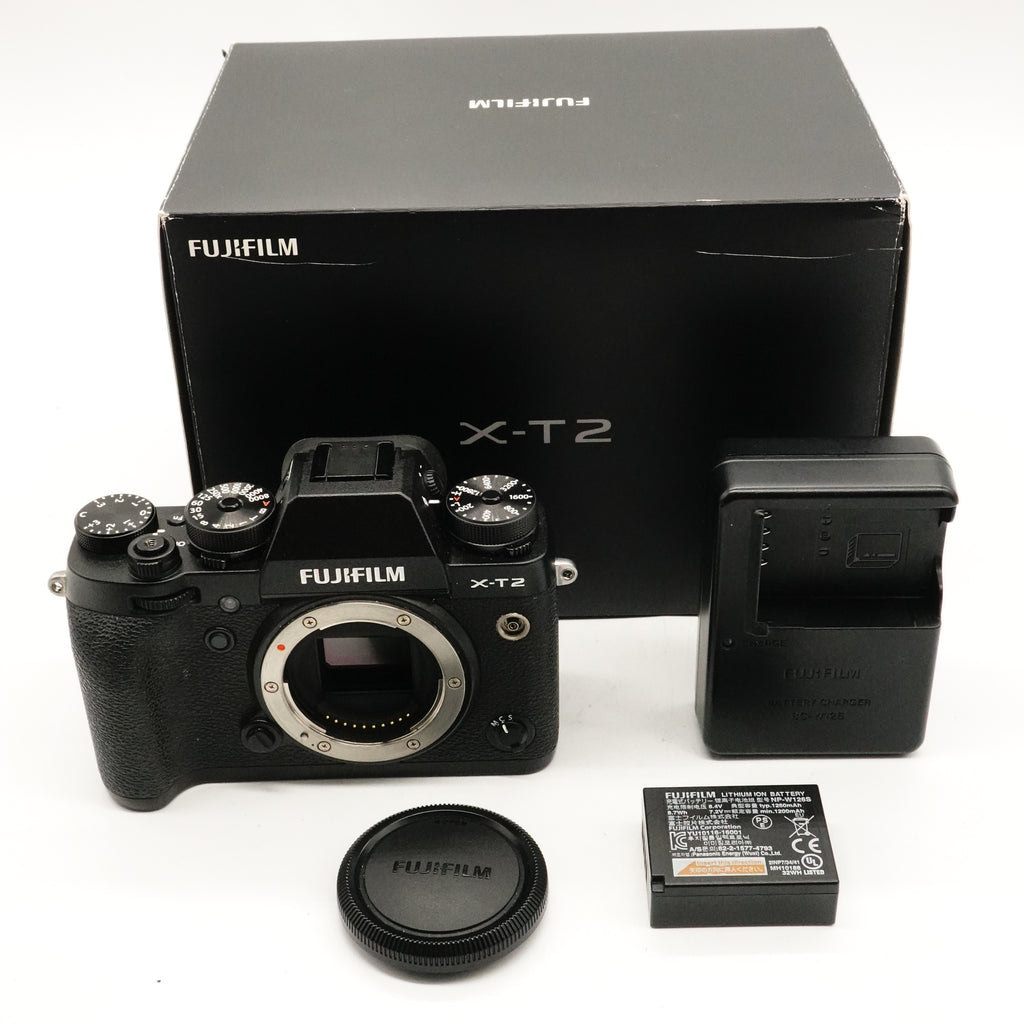 Pre-Owned Fujifilm X-T2  BODY BLACK, In Box SN: 72M50166 (Second Hand)