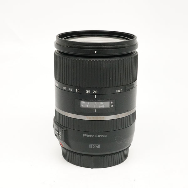 Pre-Owned Tamron 28-300 f/3.5-6.3 PZD Di (Canon EF Mount) With Front & Rear Caps, Hood SN: 112193 (Second Hand)