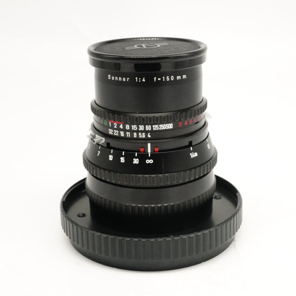 Pre-Owned Hasselblad C 150mm f/4 Sonnar Lens Black T*  With Case & Front Cap SN: 6359328 (Second Hand)