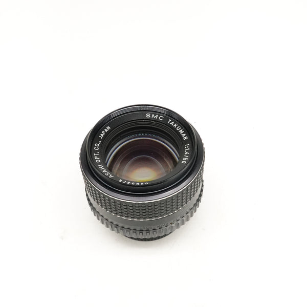 Pre-Owned Pentax SMC 50mm f1.4 M42 Lens With F&R Caps SN: 6659374 (Second Hand)