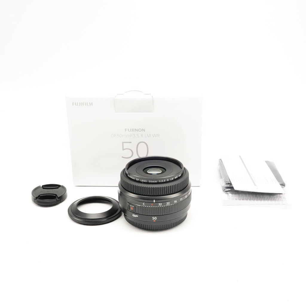 Pre-Owned FUJIFILM GF 50mm f/3.5 LM WR Lens, Boxed As New SN: 98A01775 (Second Hand)