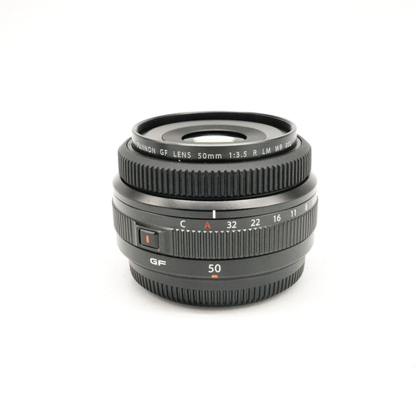 Pre-Owned FUJIFILM GF 50mm f/3.5 LM WR Lens, Boxed As New SN: 98A01775 (Second Hand)
