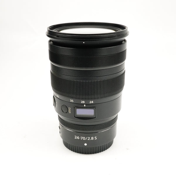 Pre-Owned Nikon NIKKOR Z 24-70mm f/2.8 S Lens With Box Hood Caps & Manual SN: 20005699 (Second Hand)