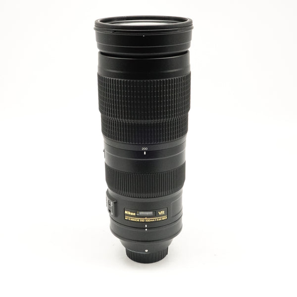 Pre-Owned Nikon AF-S NIKKOR 200-500mm f/5.6E ED VR Lens With Box Tripod Collar Caps & Hood SN: 2109909 (Second Hand)