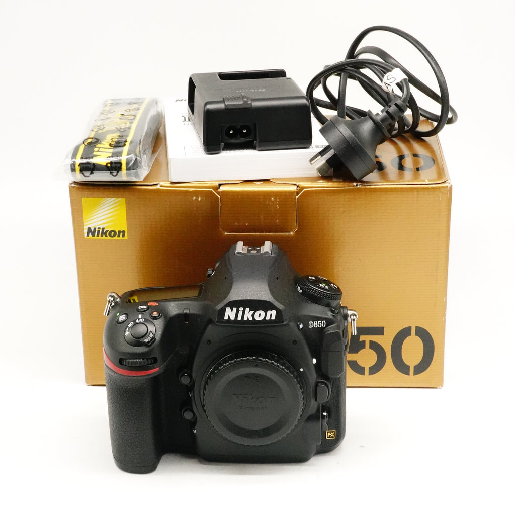 Pre-Owned Nikon D850 DSLR With Box & All Accessories SN: 8409932 (Second Hand)