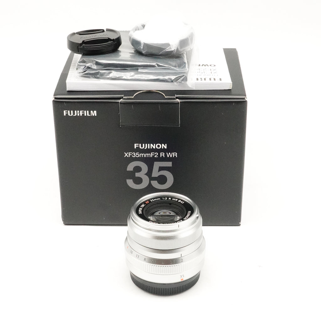 Pre-Owned FUJIFILM XF 35mm f/2 R WR Lens (Silver) With Box & All Accessories SN: 5BA02073 (Second Hand)
