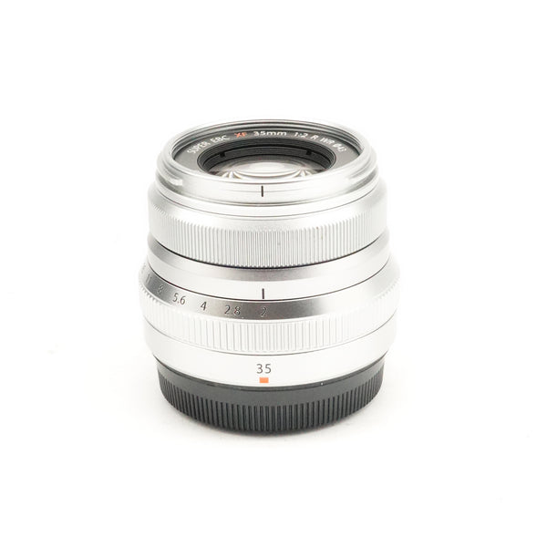 Pre-Owned FUJIFILM XF 35mm f/2 R WR Lens (Silver) With Box & All Accessories SN: 5BA02073 (Second Hand)