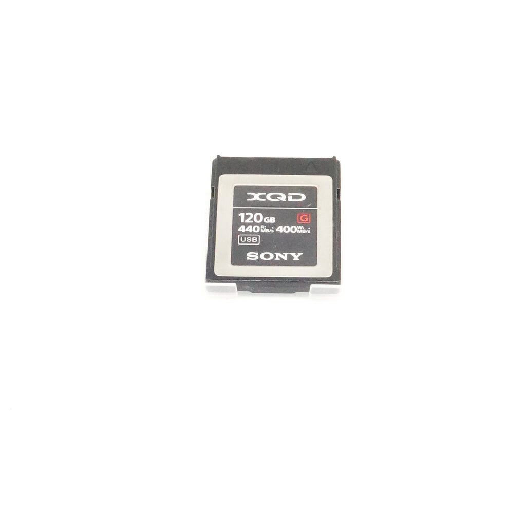 Pre-Owned Sony XQD 120GB Card With Case (Second Hand)