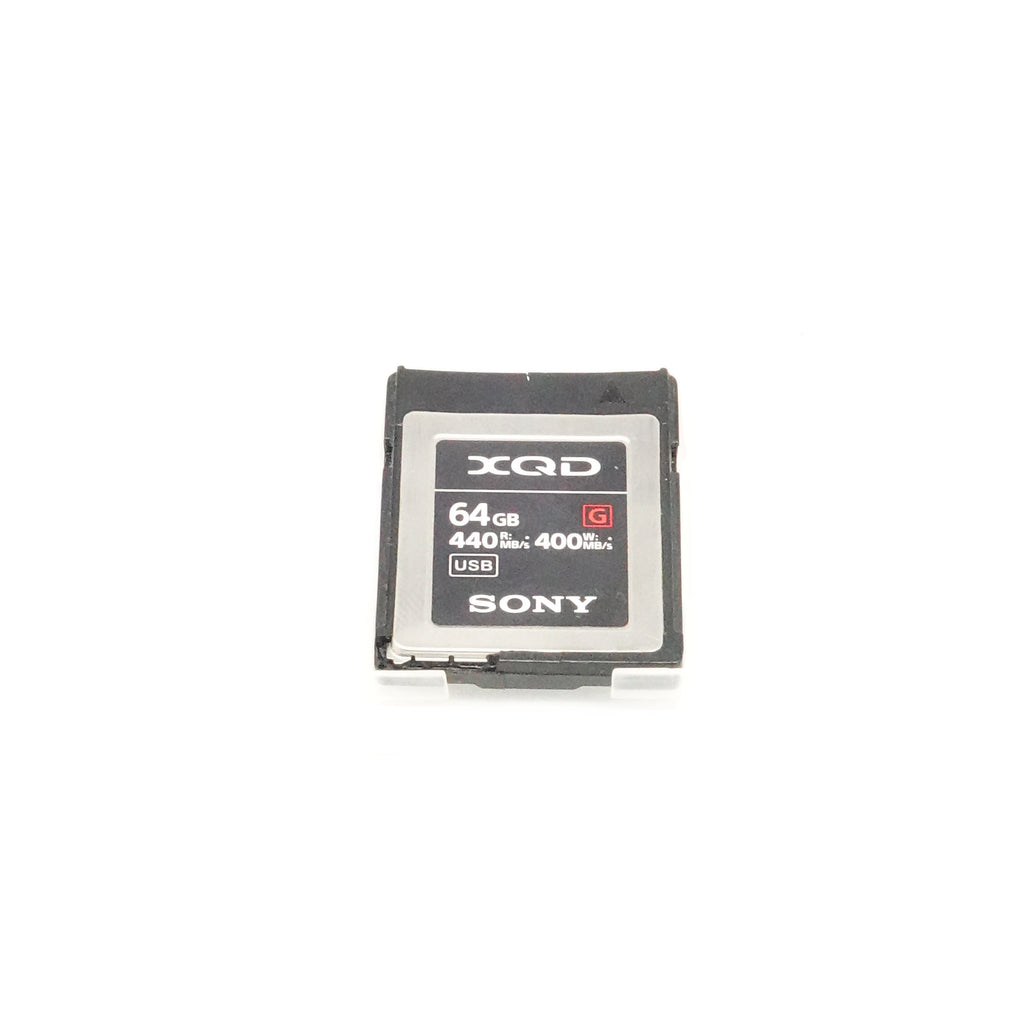 Pre-Owned Sony XQD 64GB Card With Case (Second Hand)