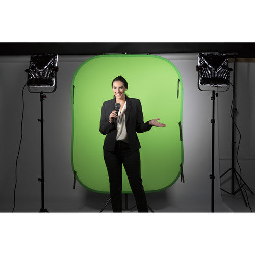 Manfrotto 1.5m x 1.8m Chroma Key Blue/Green Collapsible Background