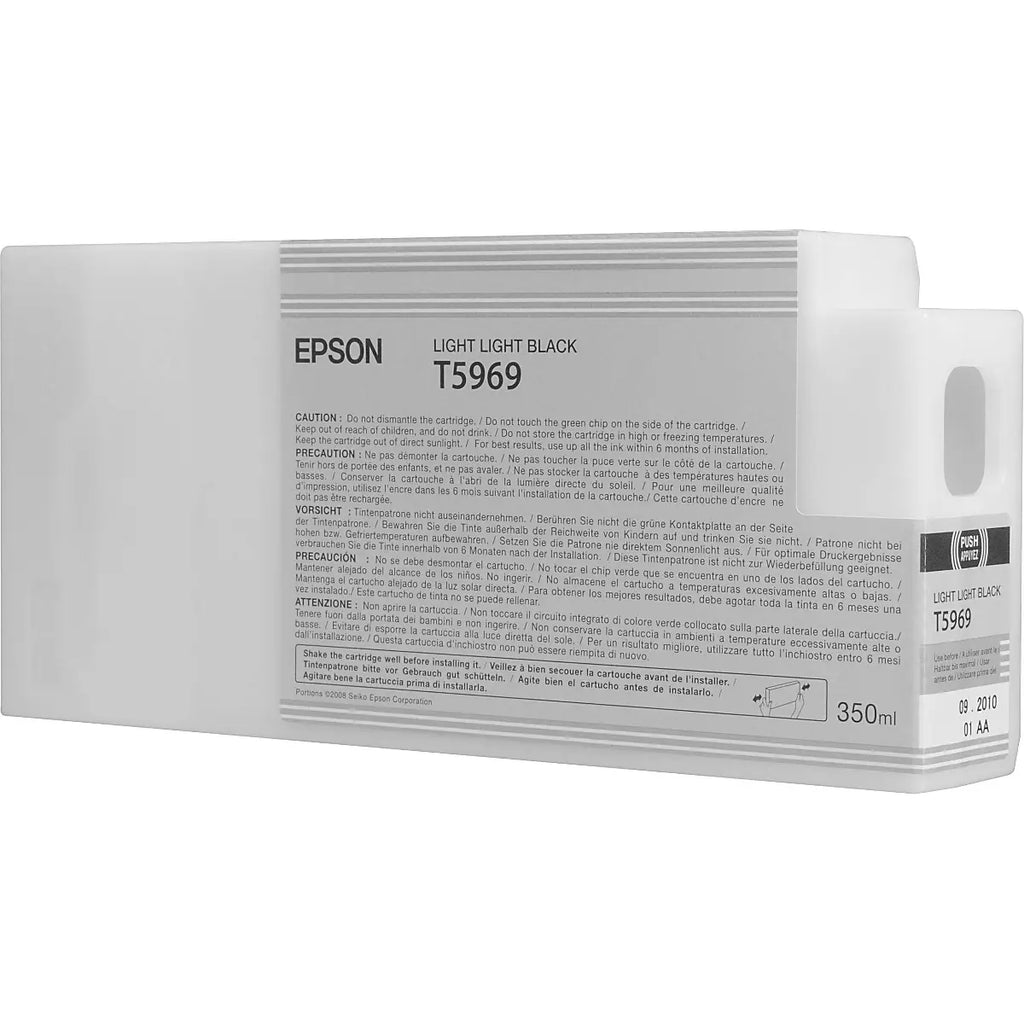 Epson T596900 Light Light Black UltraChrome HDR Ink Cartridge (350 mL)